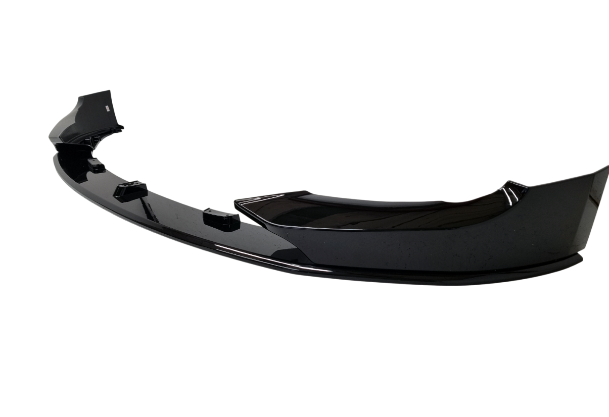 BMW E92 рестайлинг сплиттер M Performance черный глянец