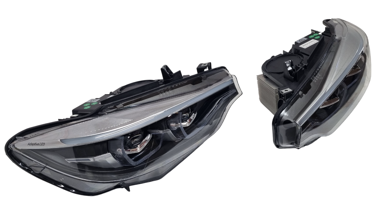 BMW F32 дорестайлинг фары LED вместо штатных