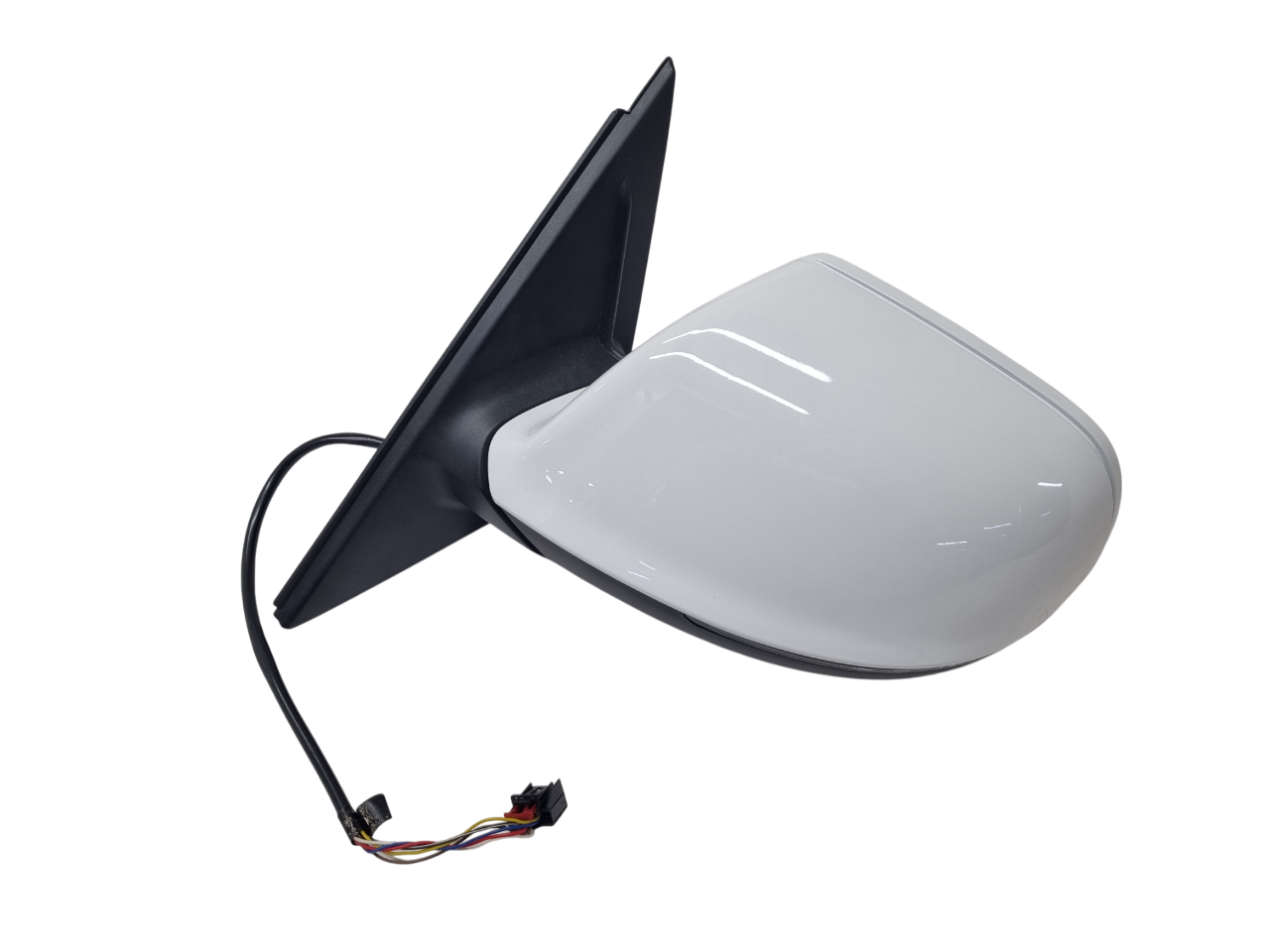 Audi Q5 8R 2008-2017 левое белое зеркало 6 Pin матовая ножка