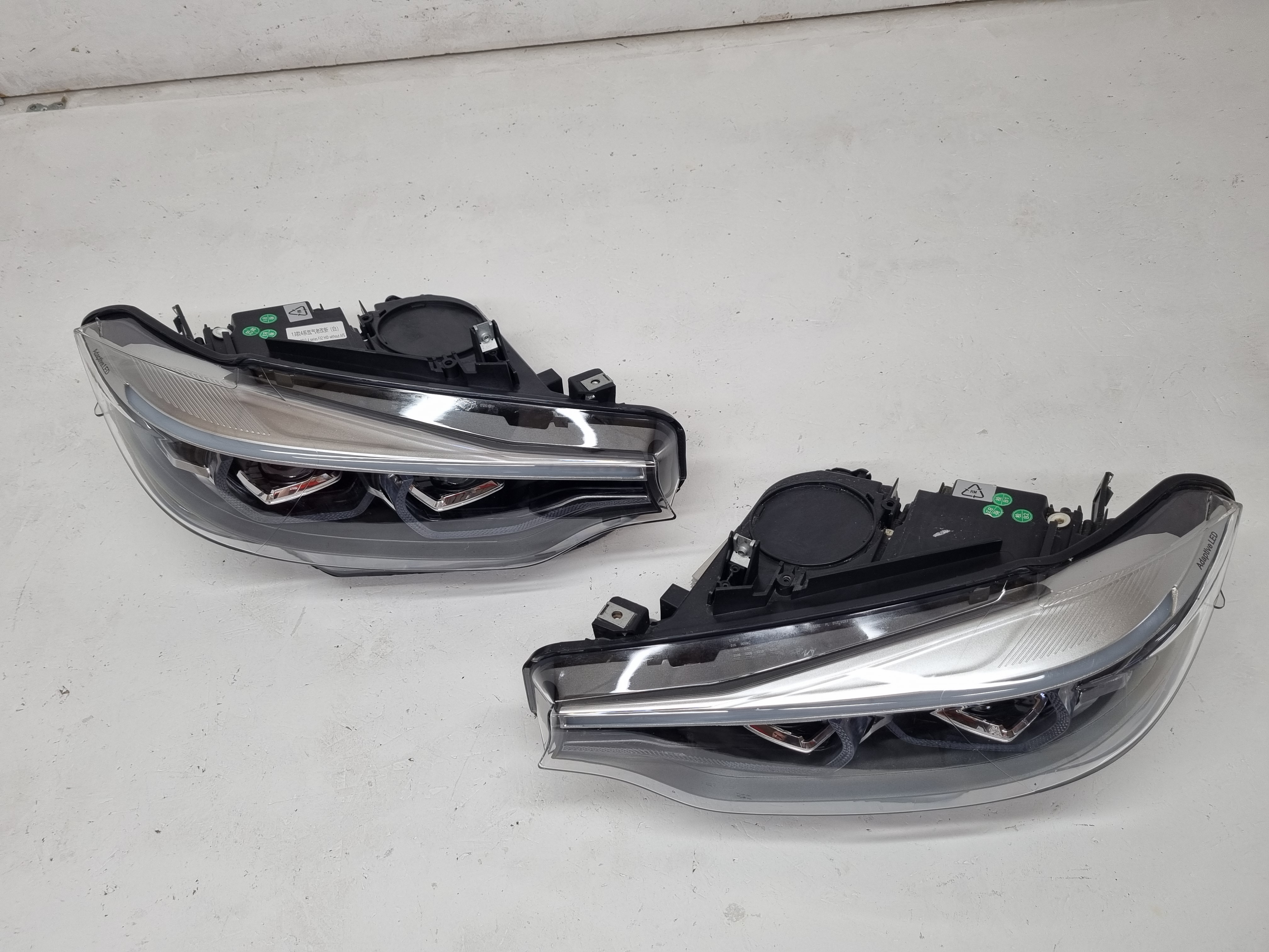 Дефект BMW F32 дорестайлинг фары LED вместо штатных