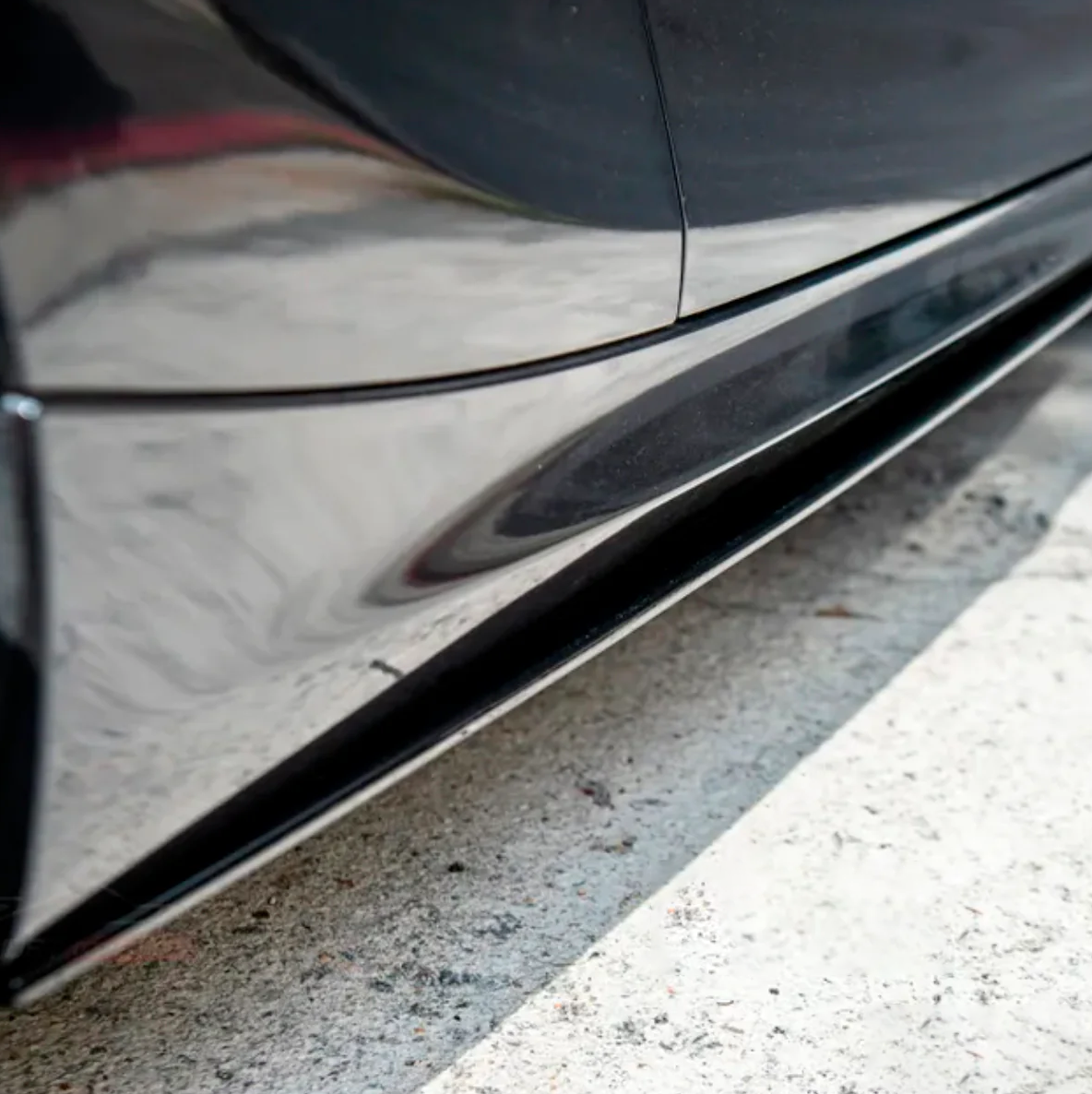 BMW F20 2011-2019 лезвия глянец на м пороги