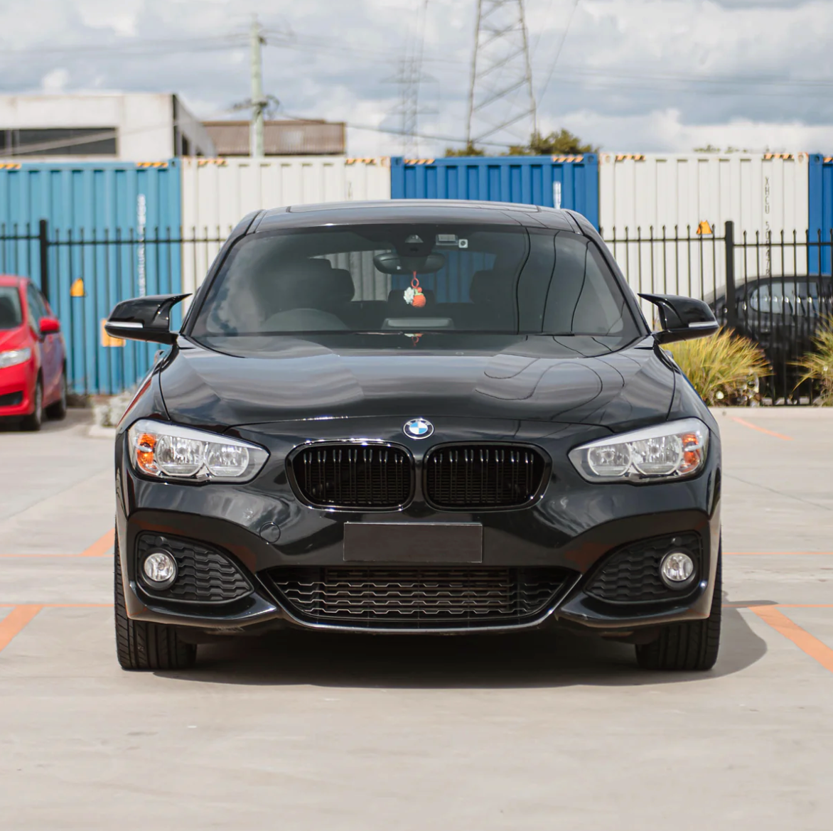 BMW F20 рестайлинг решетки радиатора двойные М стиль