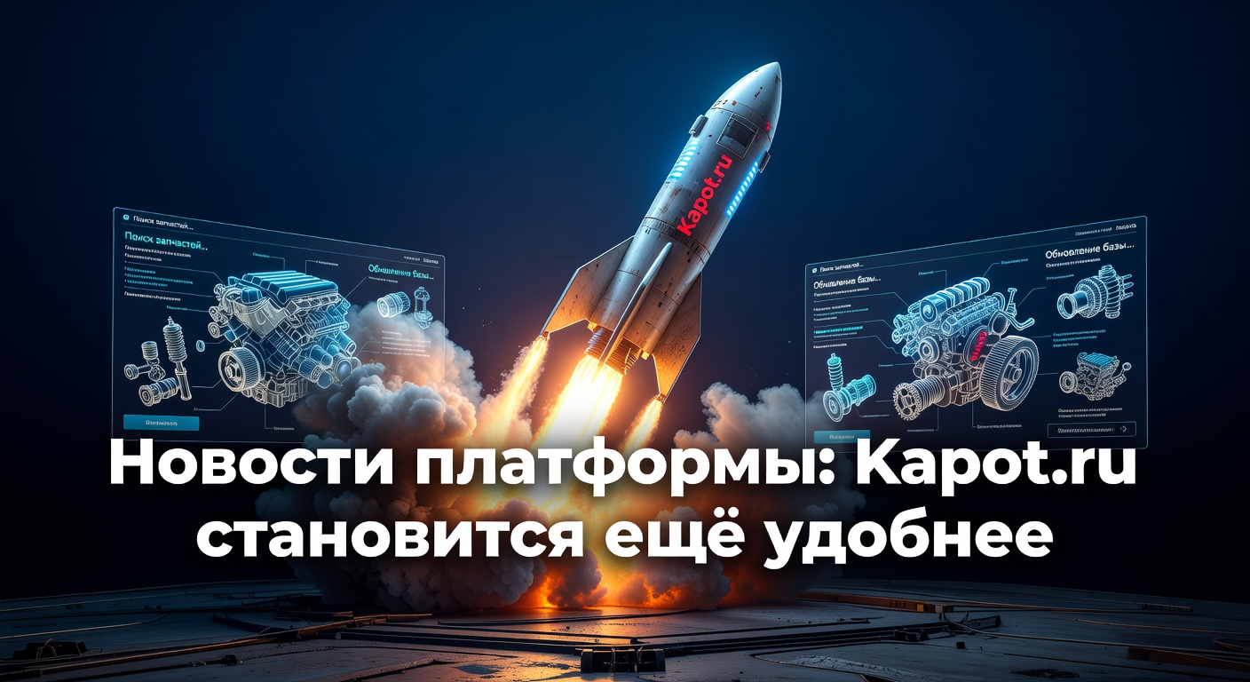 🚀 Новости платформы: Kapot.ru становится ещё удобнее