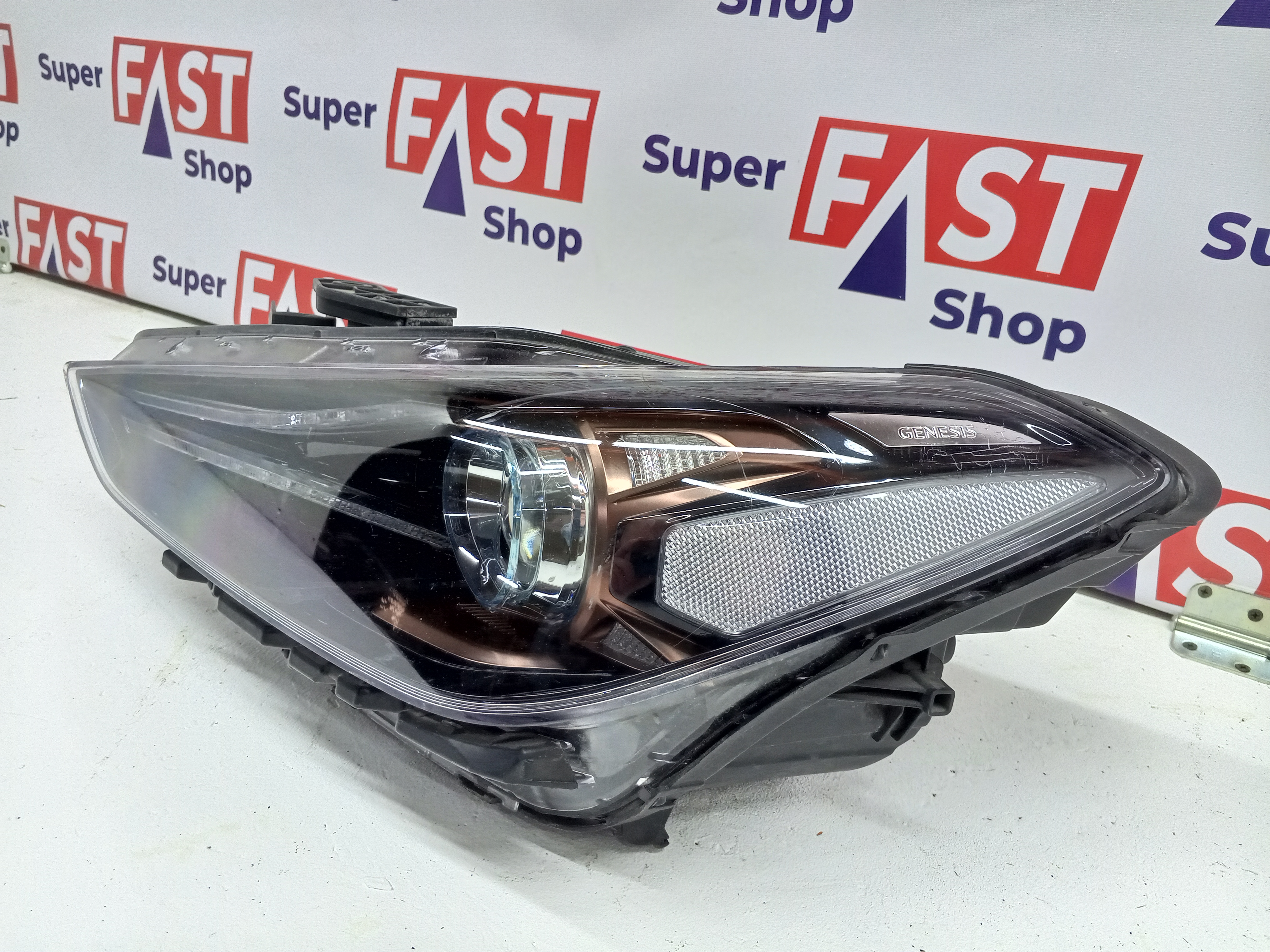 левая фара Genesis G70 2017-2021 Full Led