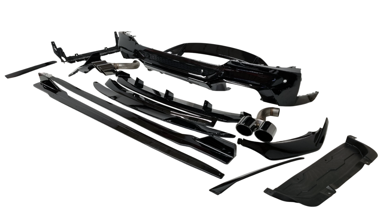 BMW X4 G02 аэропакет черный глянец M Performance с насадками