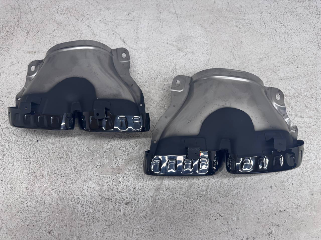 Mercedes GLE v167 насадки комплект AMG 63 черные