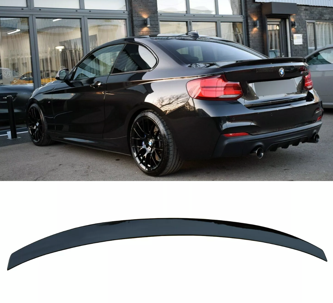 BMW F22 спойлер черный глянец М стиль