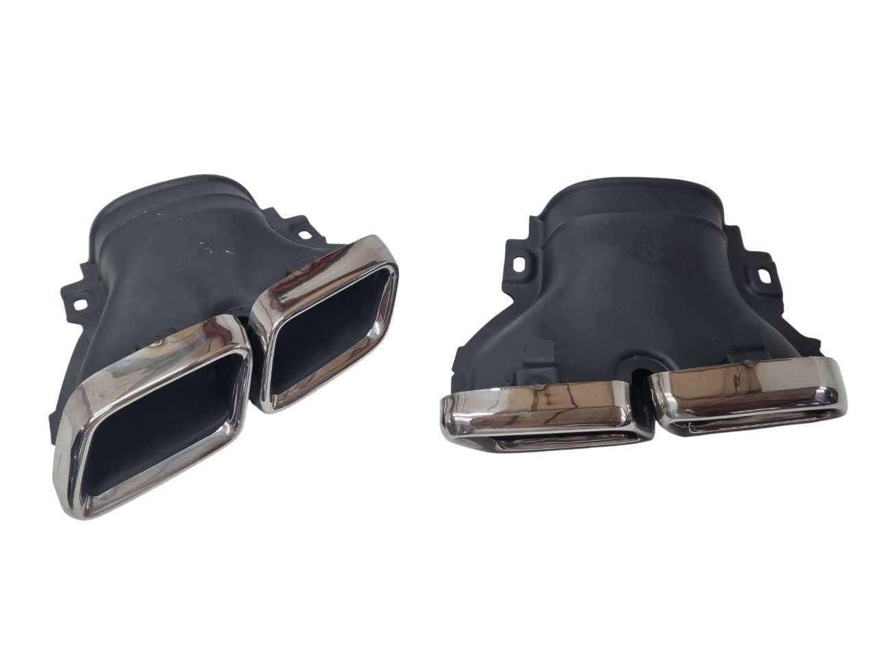 Mercedes W205 W213 дорестайлинг насадки AMG 63 хром