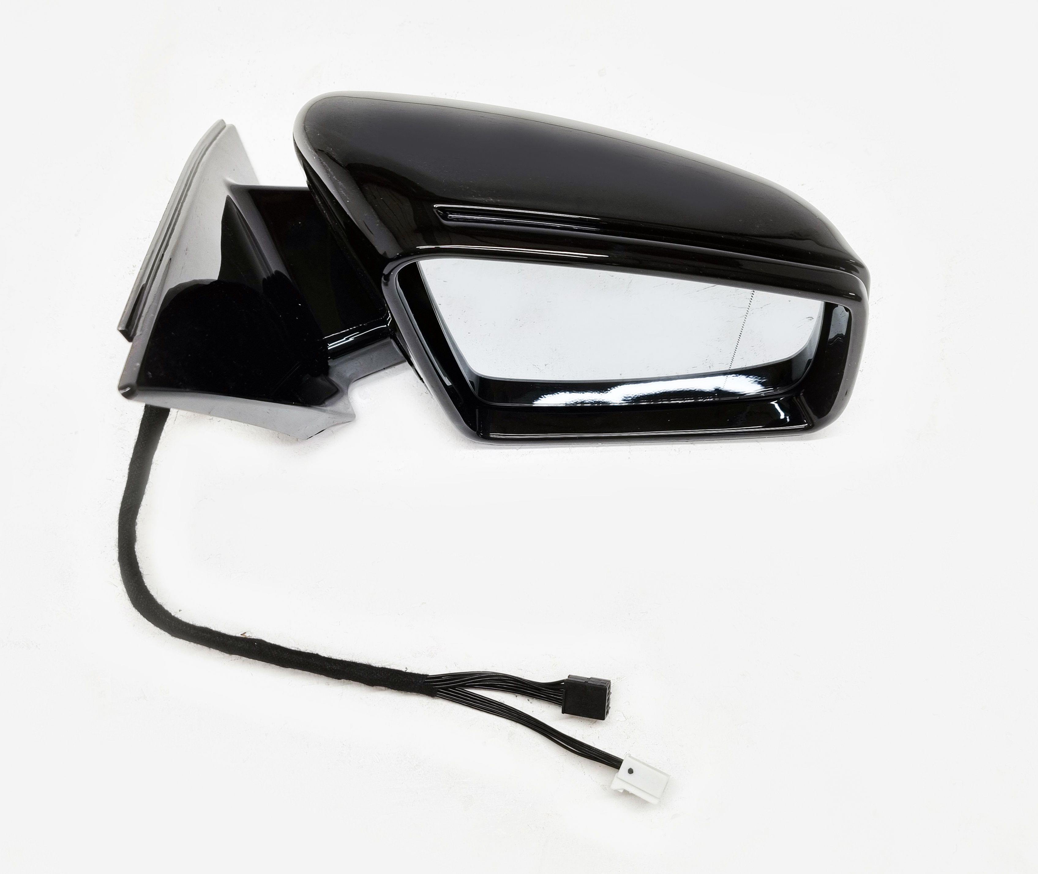 Mercedes W212 правое зеркало 17 Pin черный глянец