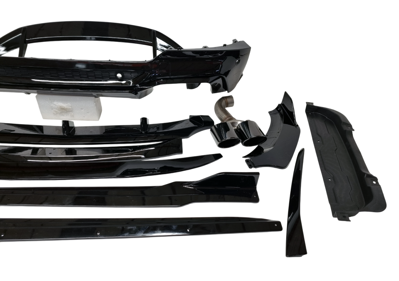 BMW X4 G02 аэропакет черный глянец M Performance с насадками