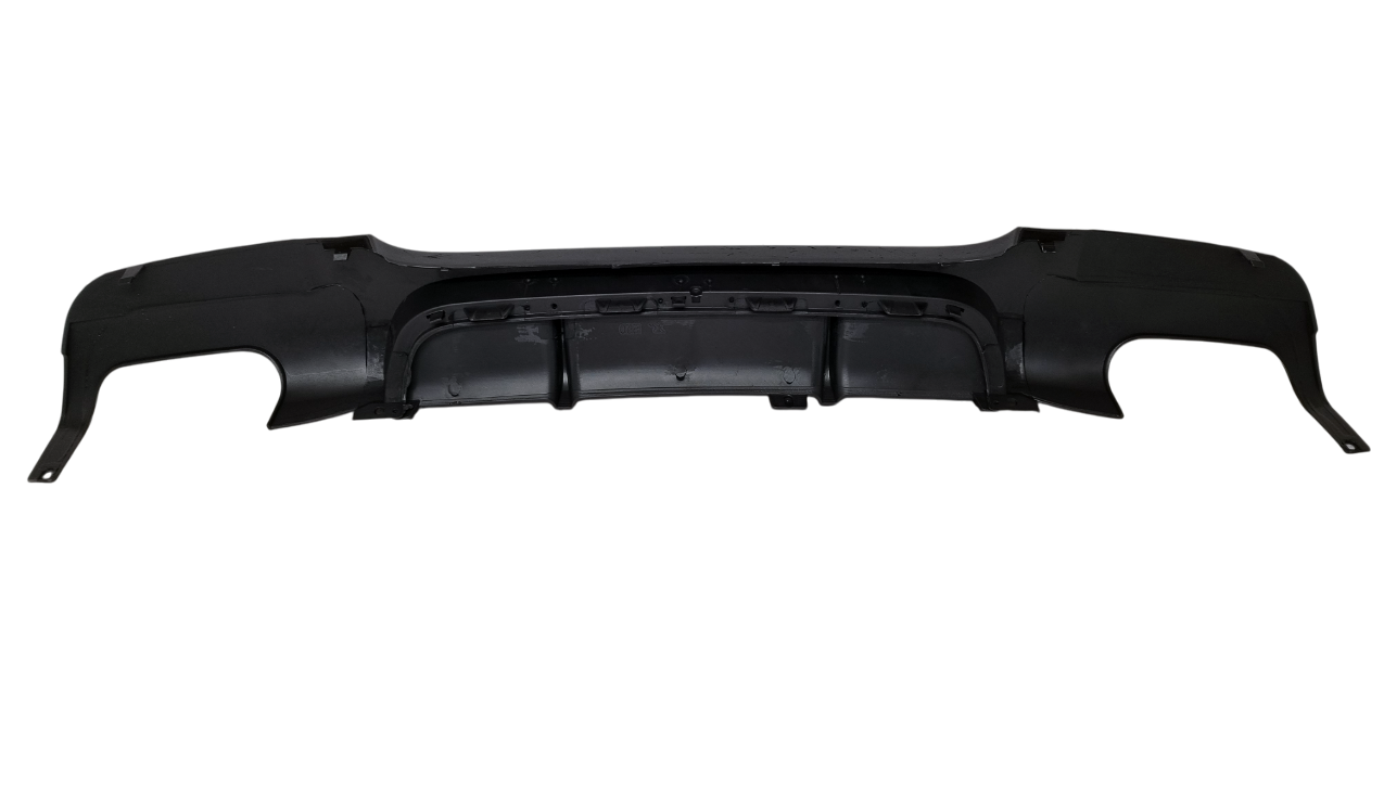 BMW E90 диффузор 2+2 черный глянец M Performance