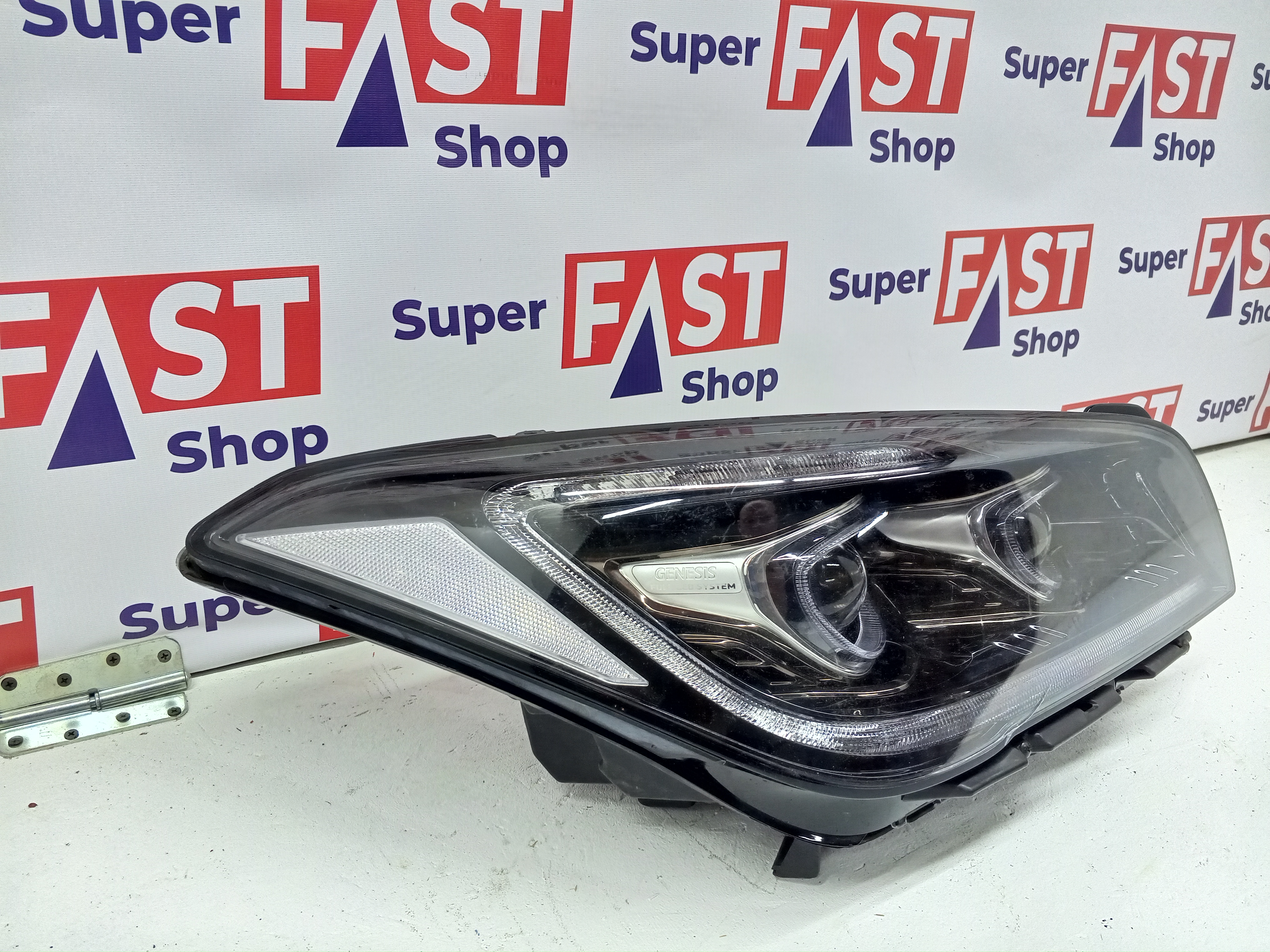 правая фара Genesis G80 Led 2 линзы 2016-2020г