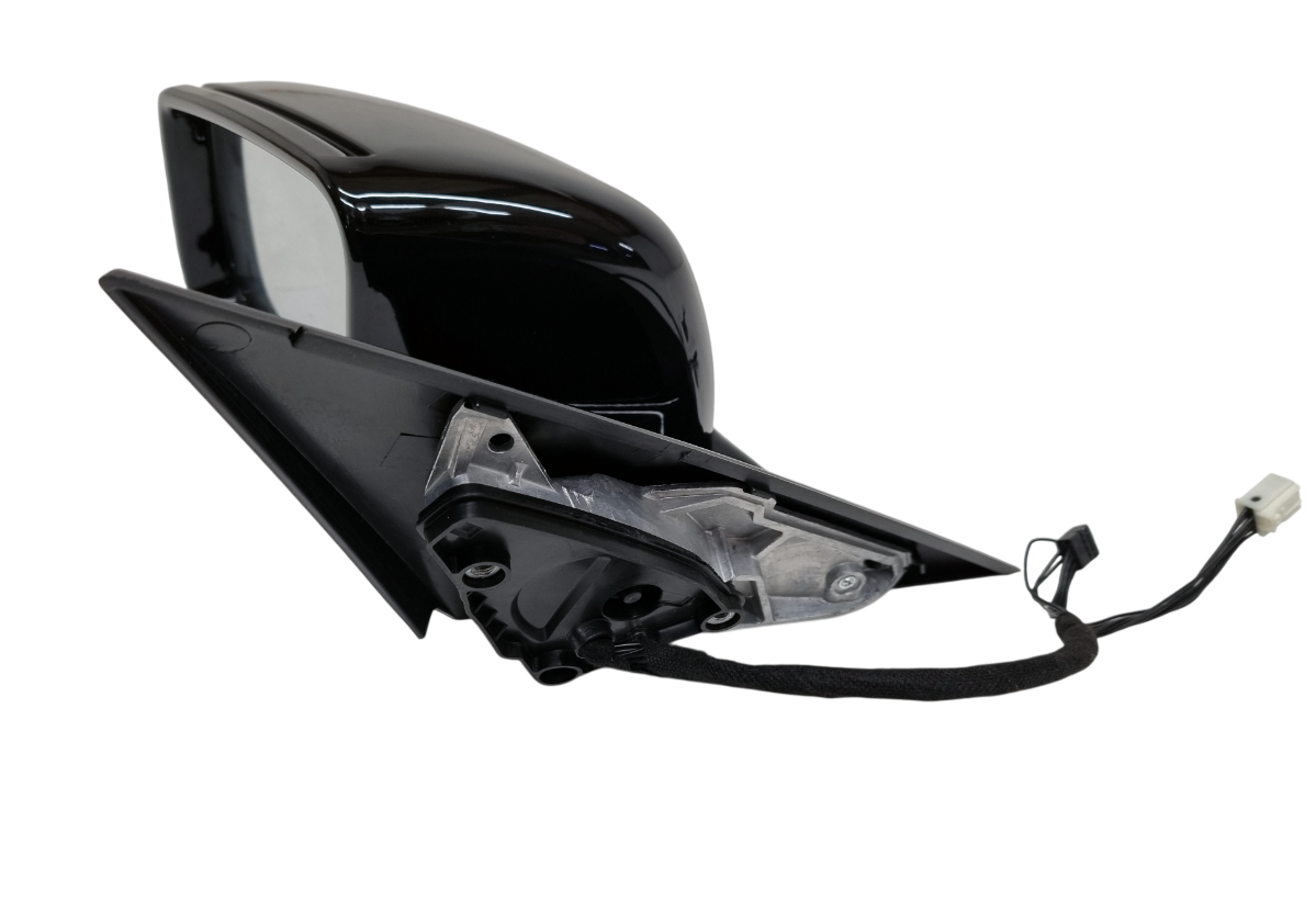 Mercedes W212 левое зеркало 17 Pin черный глянец