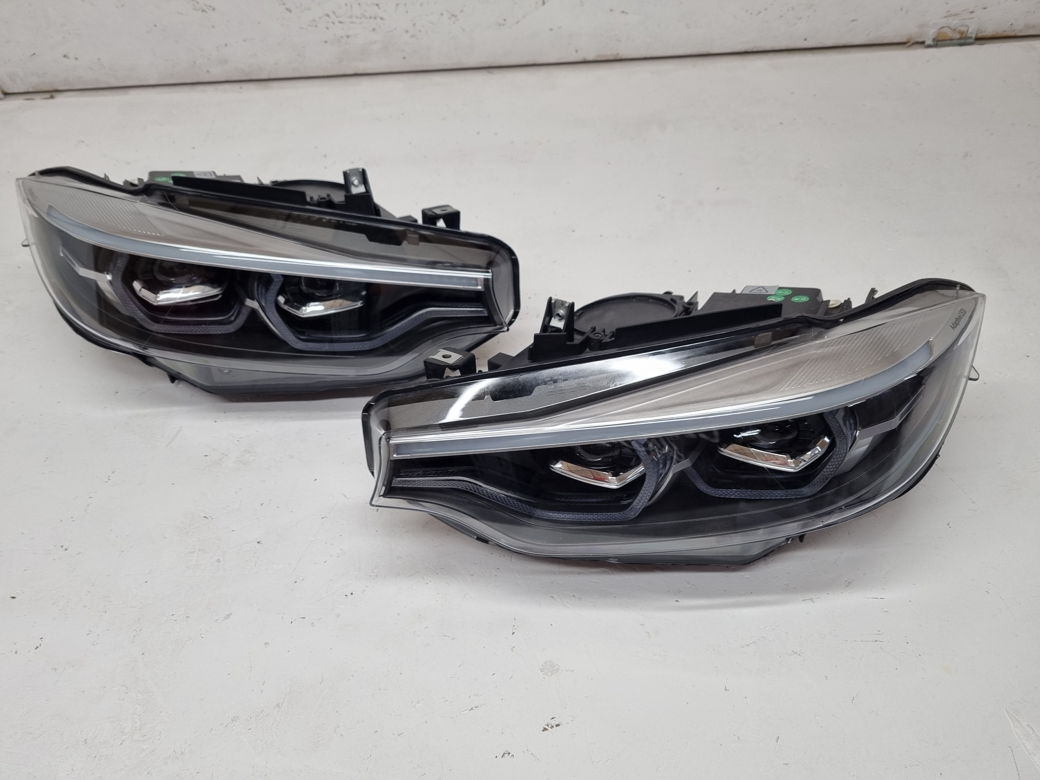 Дефект BMW F32 дорестайлинг фары LED вместо штатных