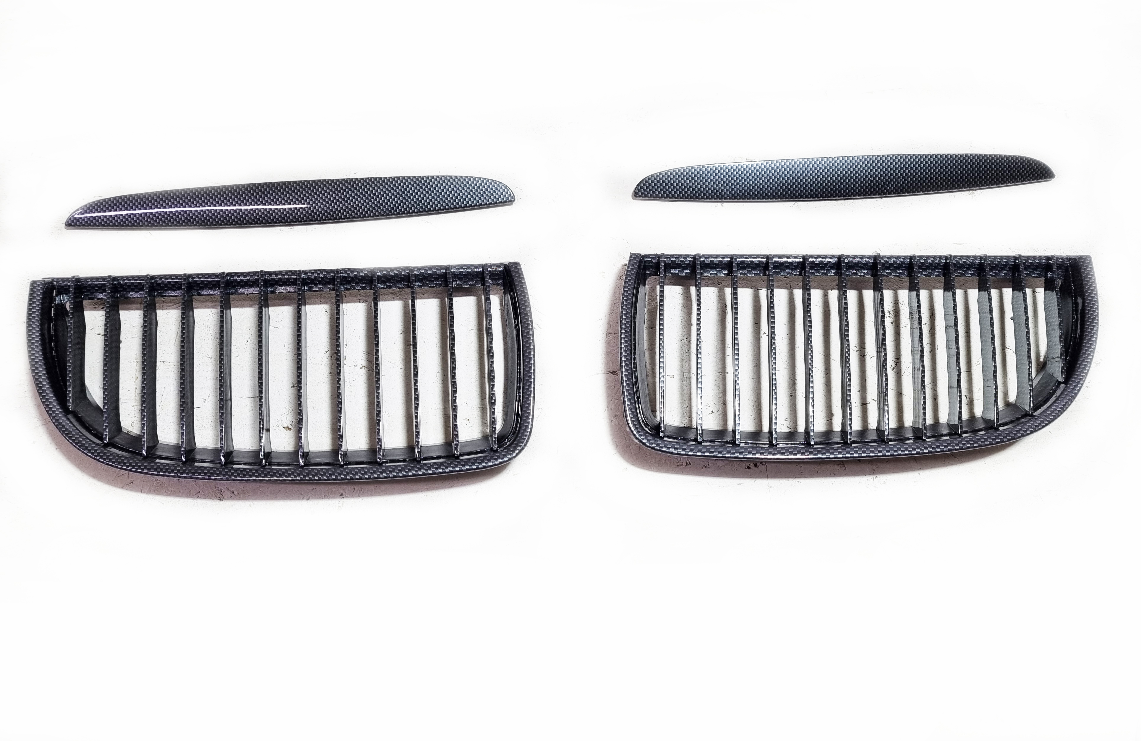 BMW E90 дорестайлинг решетки радиатора карбон