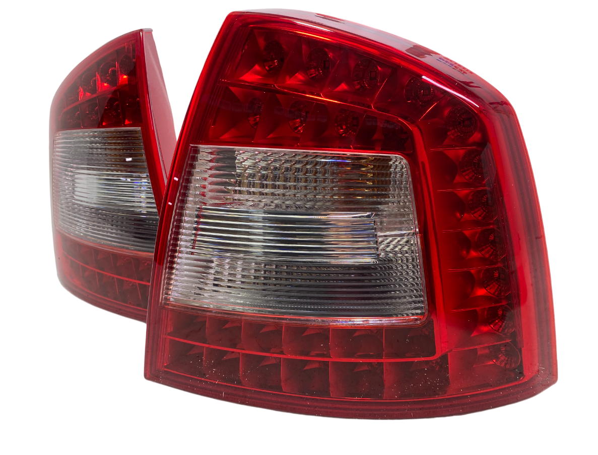 Skoda Octavia A5 рестайлинг 2008-2013 фонари LED RS