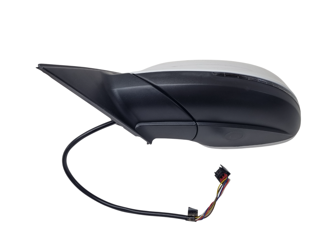 Audi Q5 8R 2008-2017 левое белое зеркало 6 Pin матовая ножка