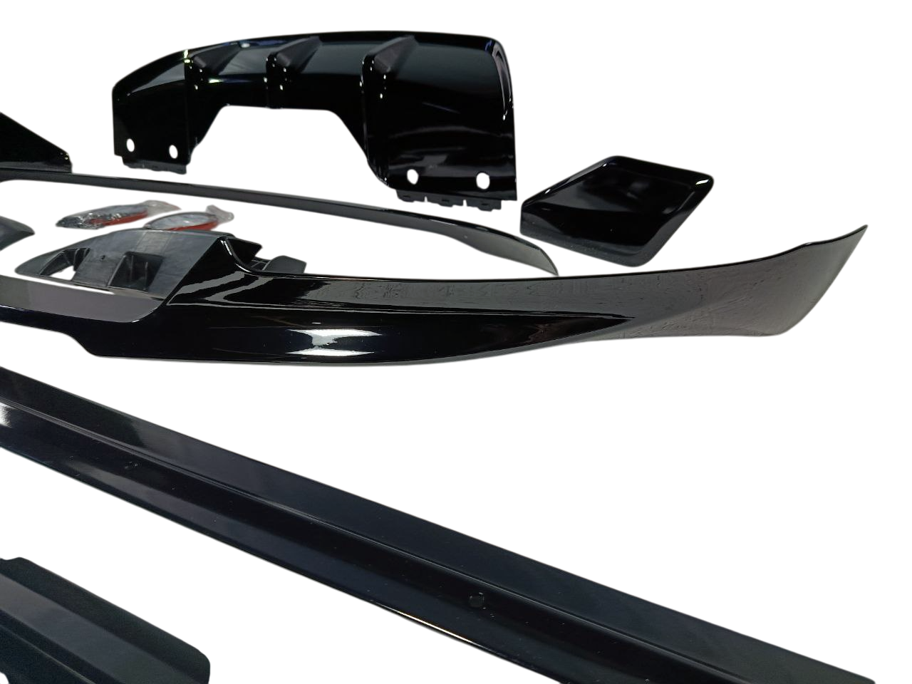 BMW X6 F16 аэропакет обвес M Performance черный глянец