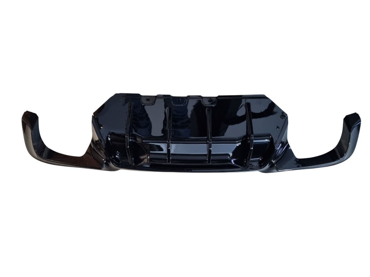 BMW F10 диффузор M5 competition черный глянец