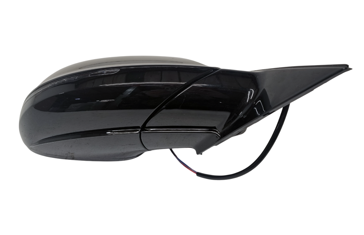 Audi Q5 2008-2016 правое зеркало 6 pin черное глянец ножка