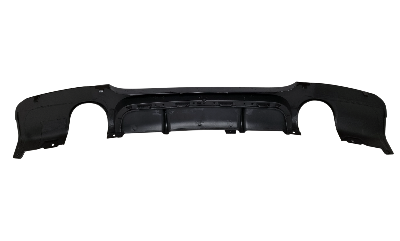 BMW E90 диффузор 1+1 черный глянец M Performance