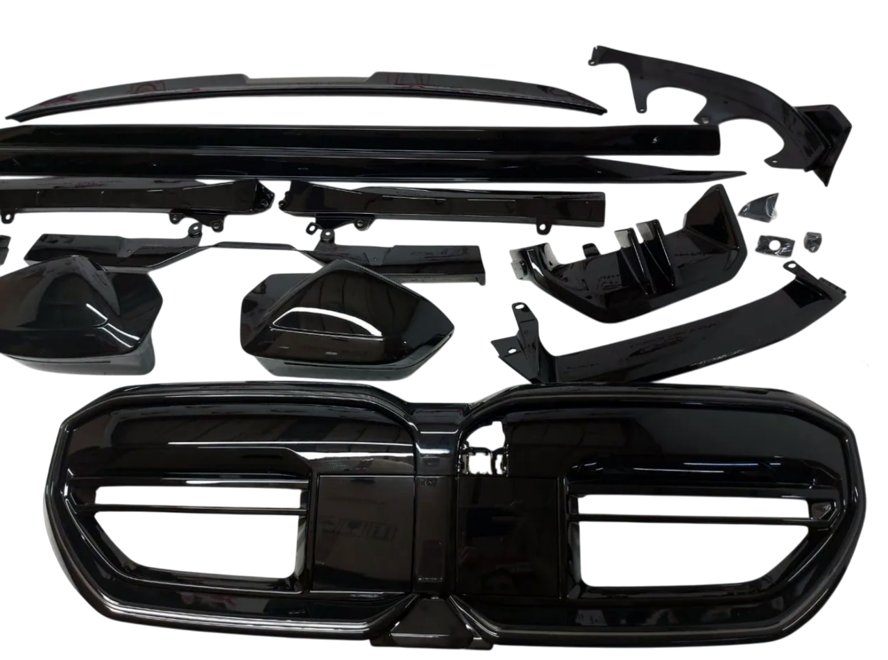 BMW 5 Series G60 2023-2025 аэропакет M performance черный глянец