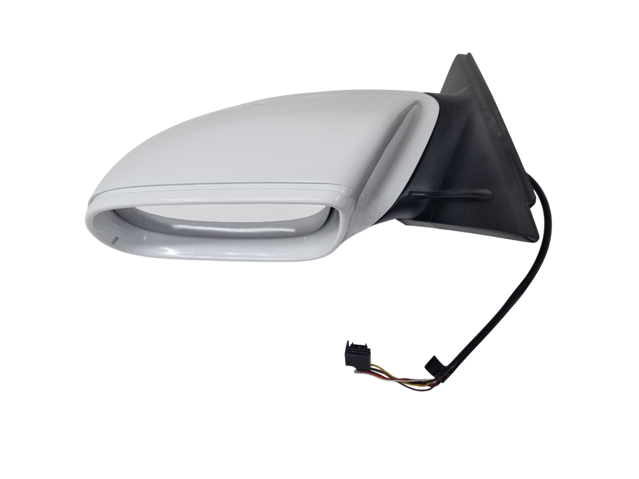 Audi Q5 8R 2008-2017 левое белое зеркало 6 Pin матовая ножка