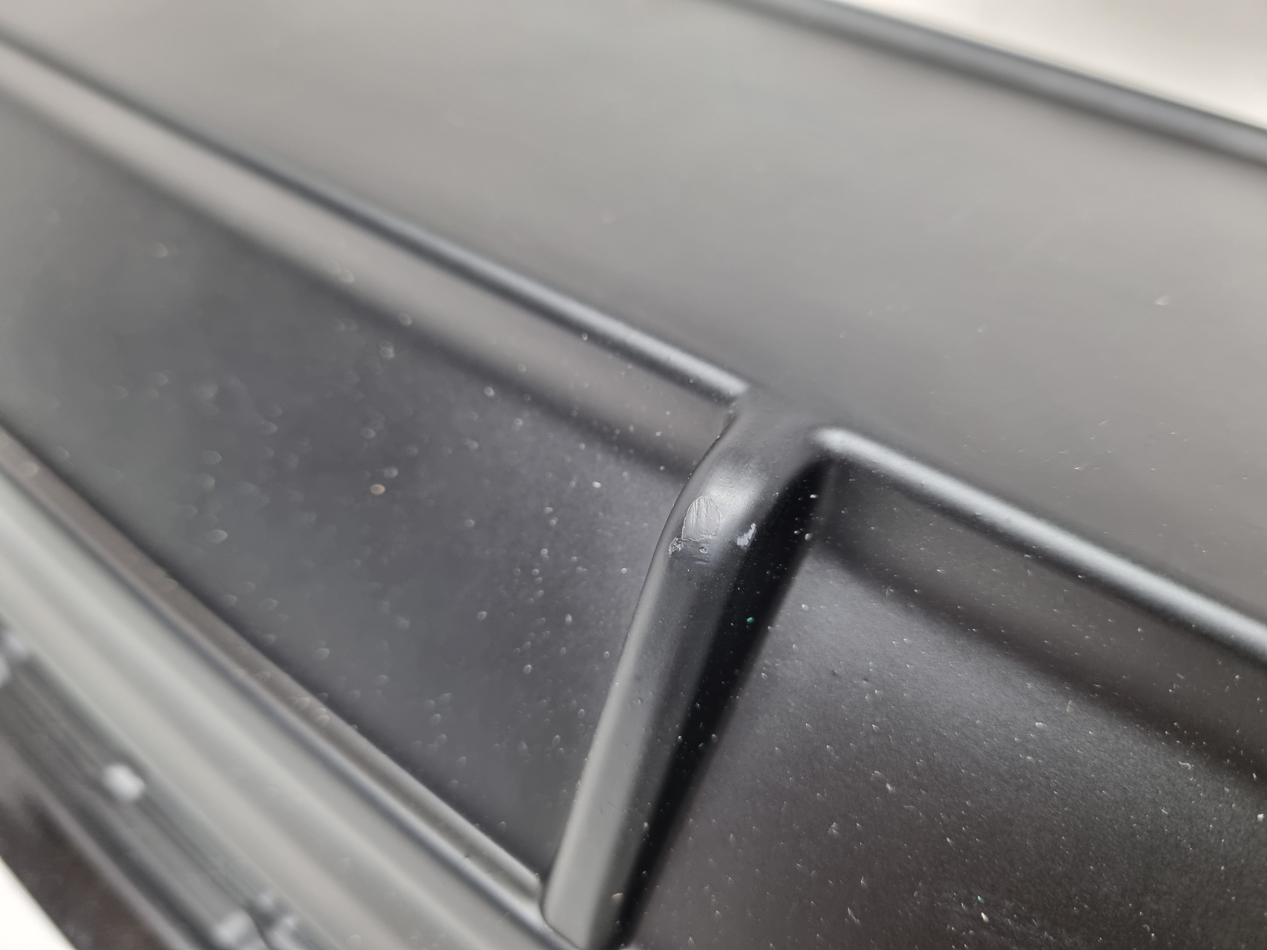 Дефект Audi A6 C8 диффузор S6 в S-line бампер без насадок