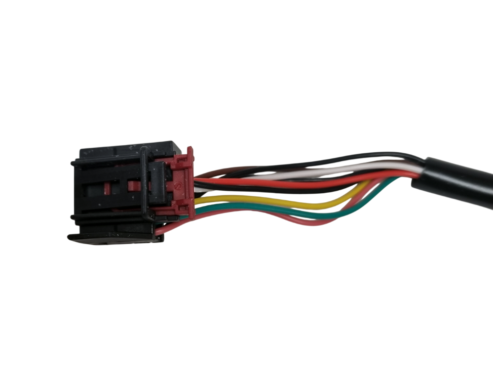 Audi Q7 4L 2005-2015 правое зеркало белое 9 pin