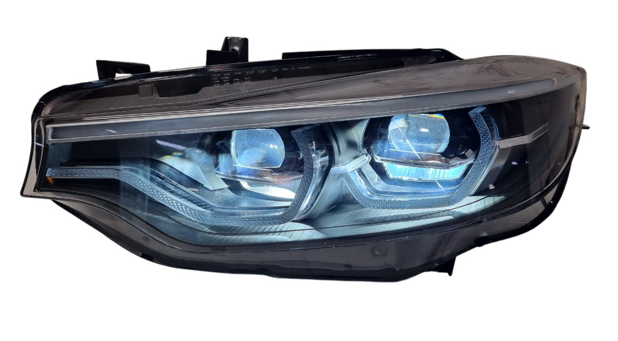 BMW F32 дорестайлинг фары LED вместо штатных