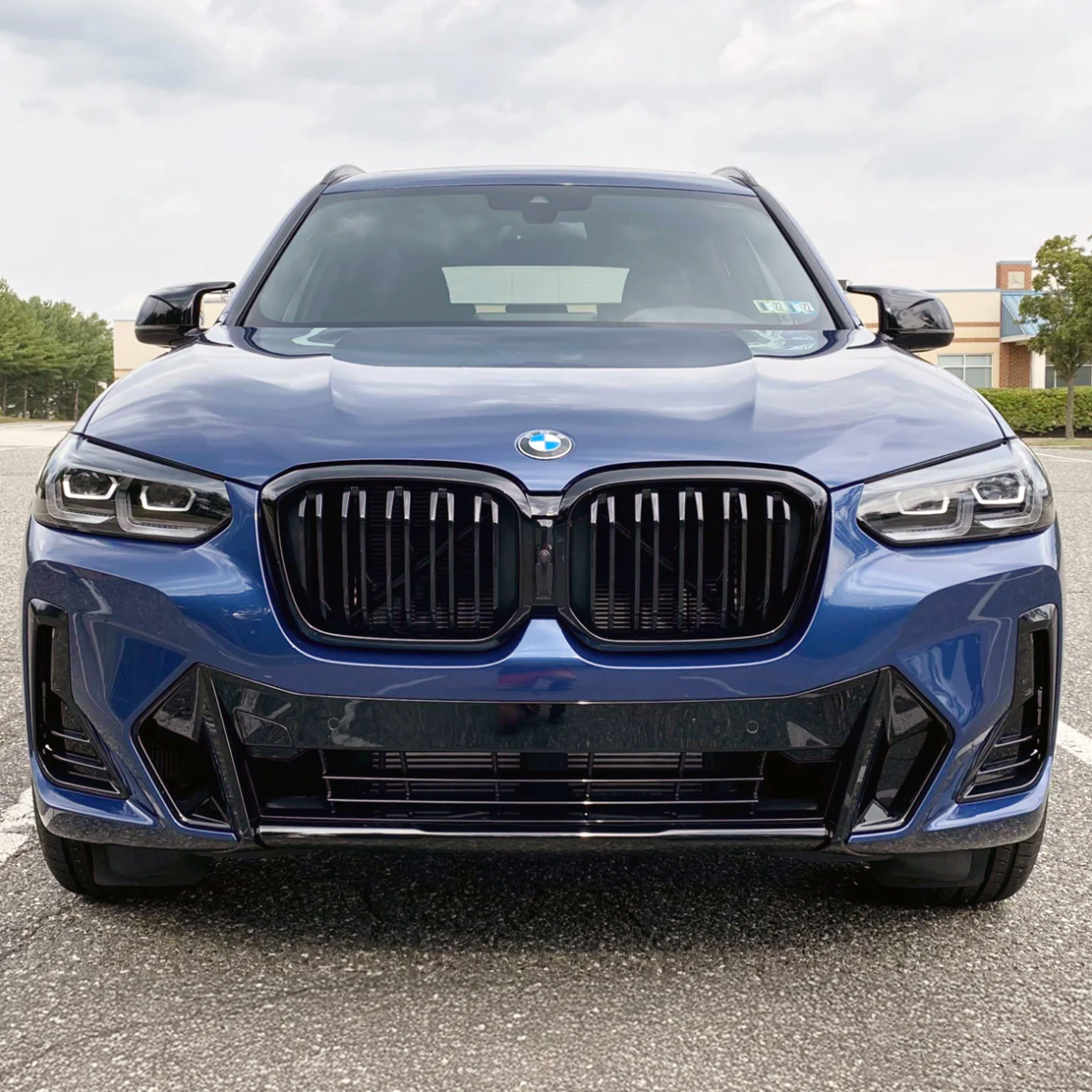 BMW X3 G01 рестайлинг решетка радиатора М стиль