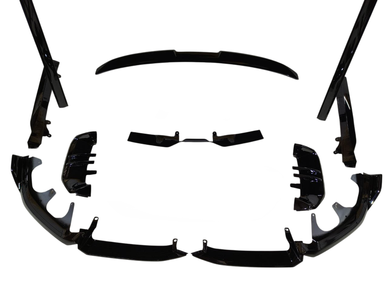 BMW G60 аэропакет обвес черный глянец M Performance