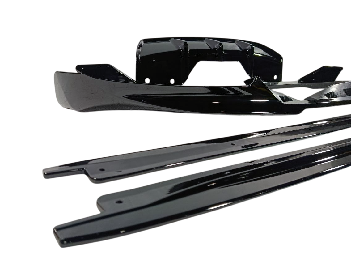 BMW X6 F16 аэропакет обвес M Performance черный глянец