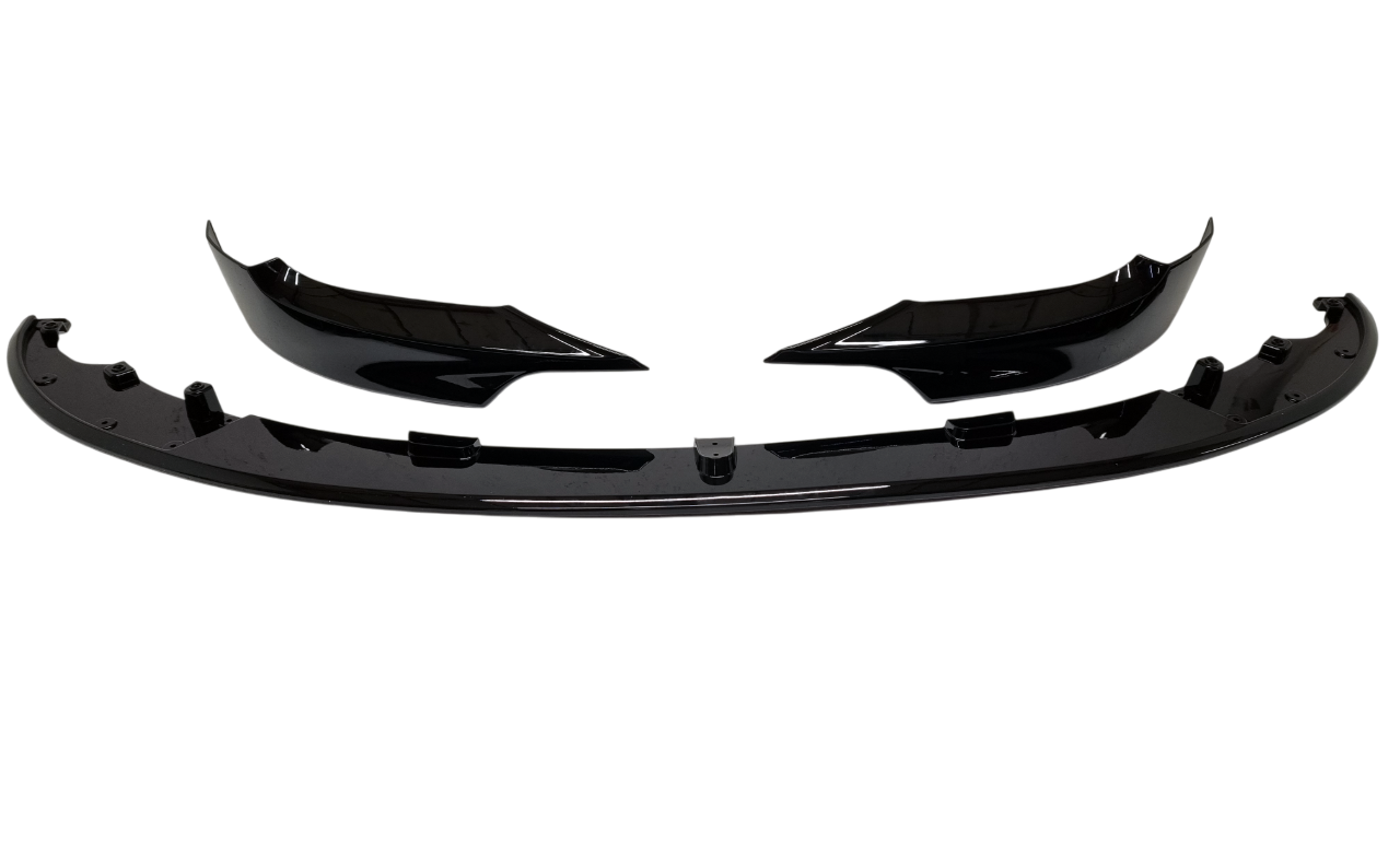 BMW E92 дорестайлинг сплиттер M Performance черный глянец