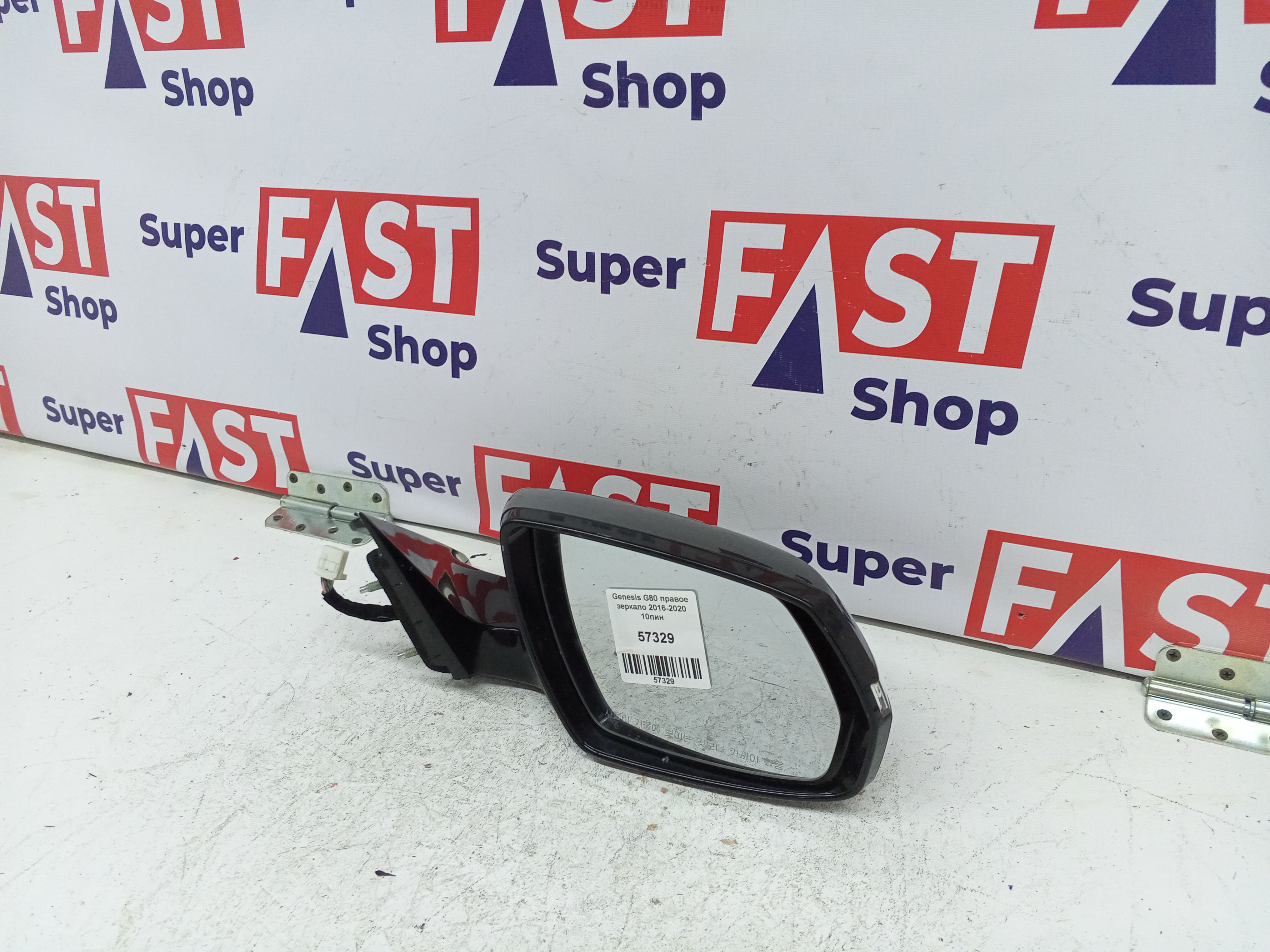 Genesis G80 правое зеркало 2016-2020 10пин