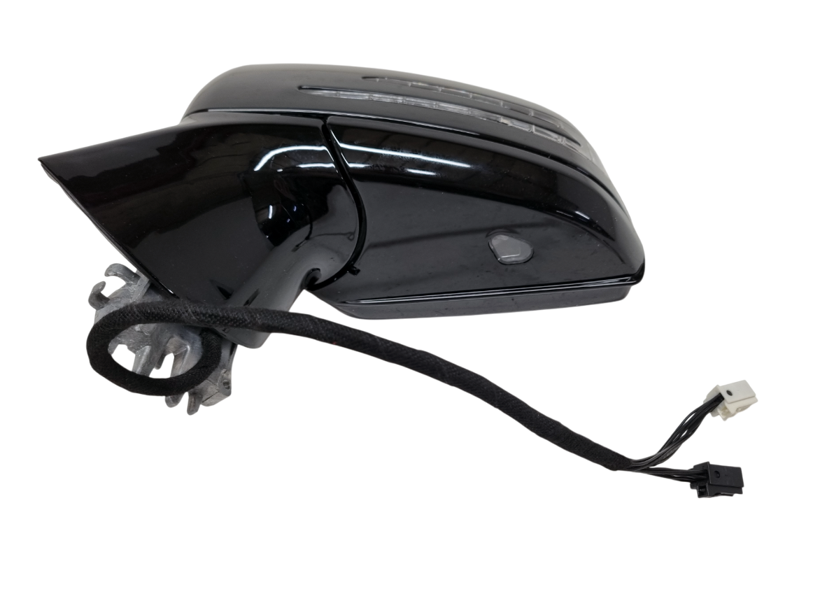 Mercedes CLS C218 левое зеркало черный глянец 17 Pin