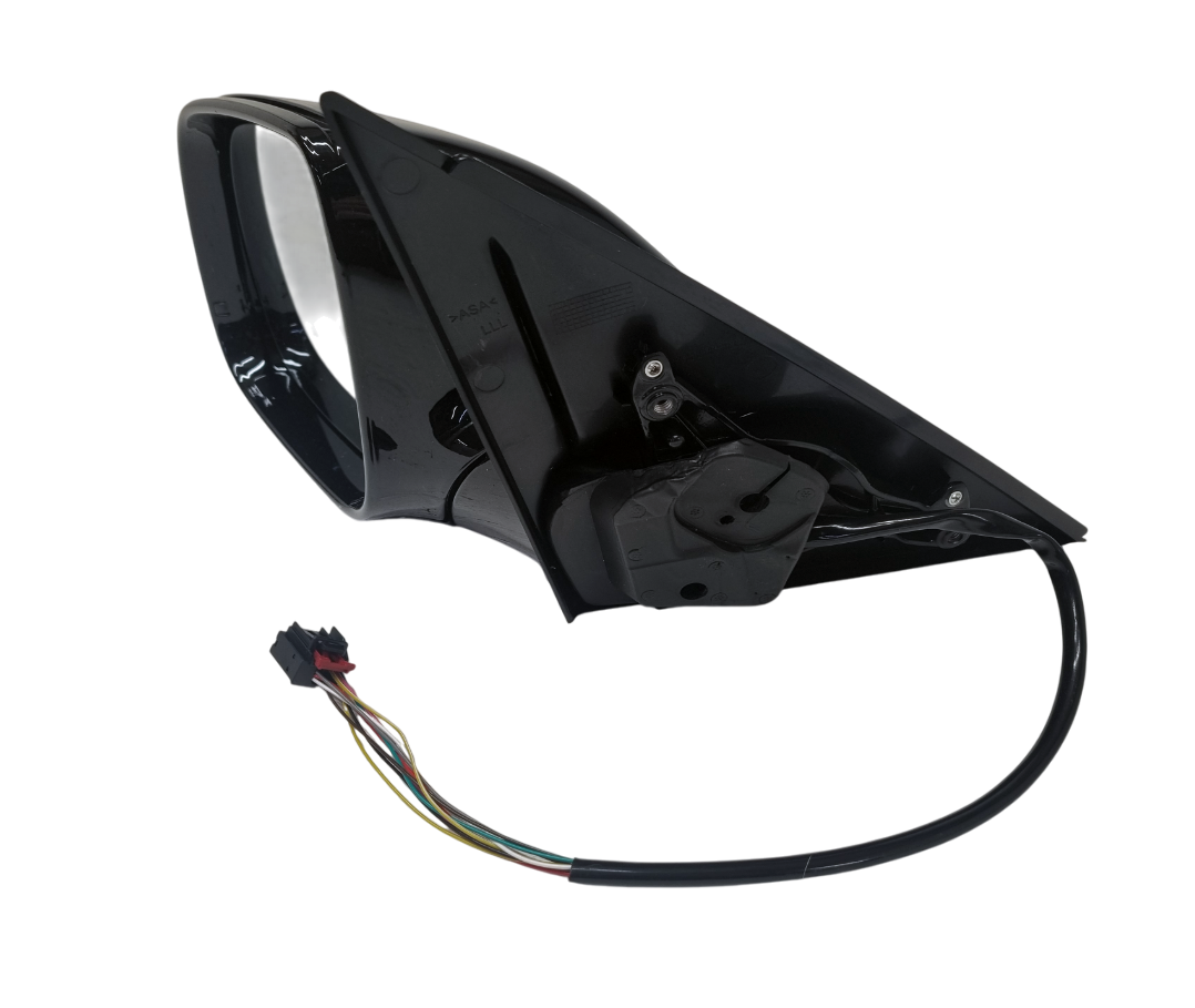 Audi Q5 8R 2008-2016 левое зеркало 9 pin черное глянец ножка