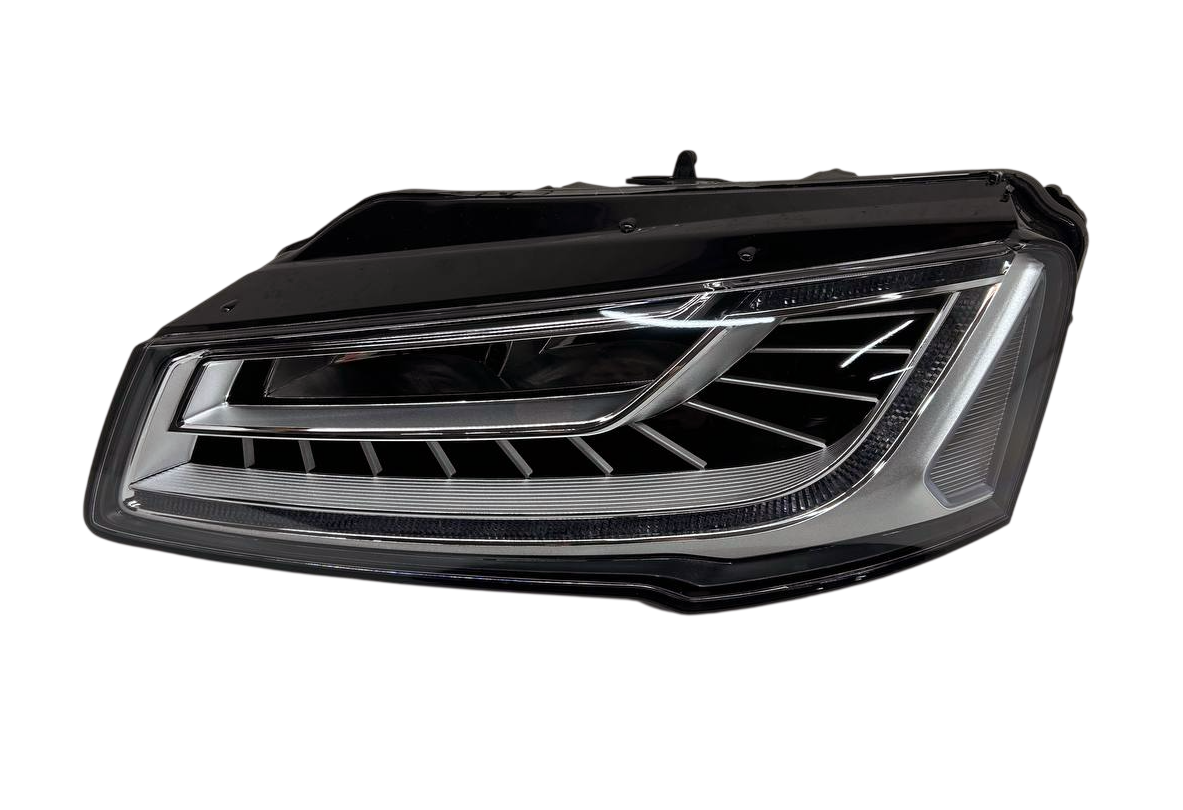 Audi A8 D4 рестайлинг фара LED левая под 2 блока