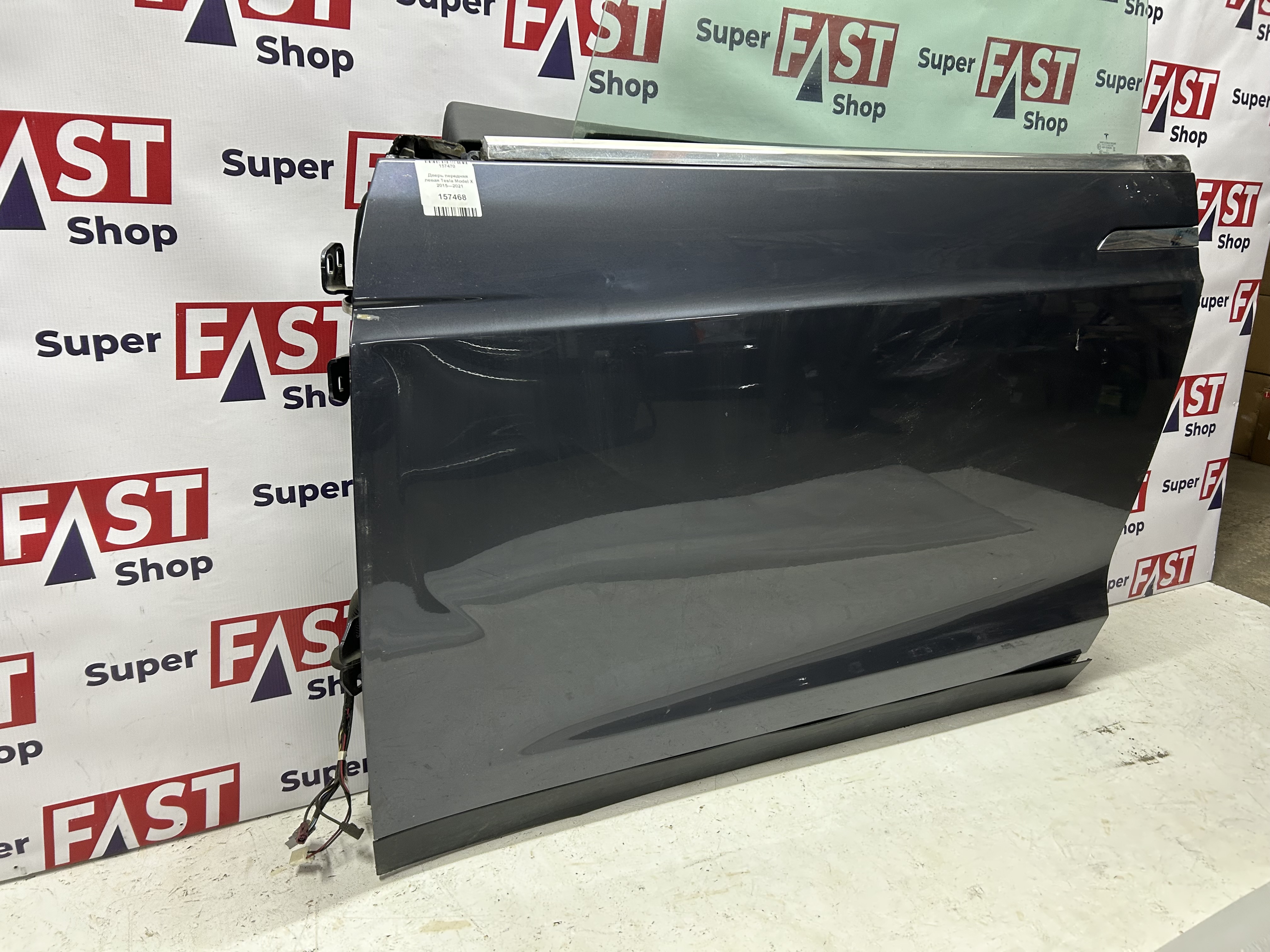 Дверь передняя левая Tesla Model X 2015—2021