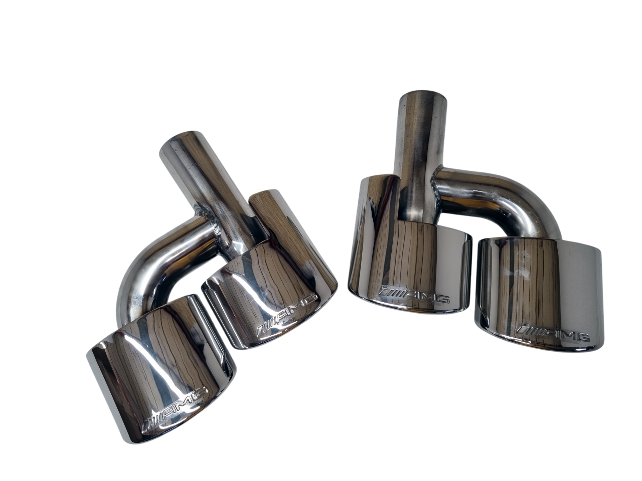 Mercedes W221 W204 W212 насадки круглые Amg