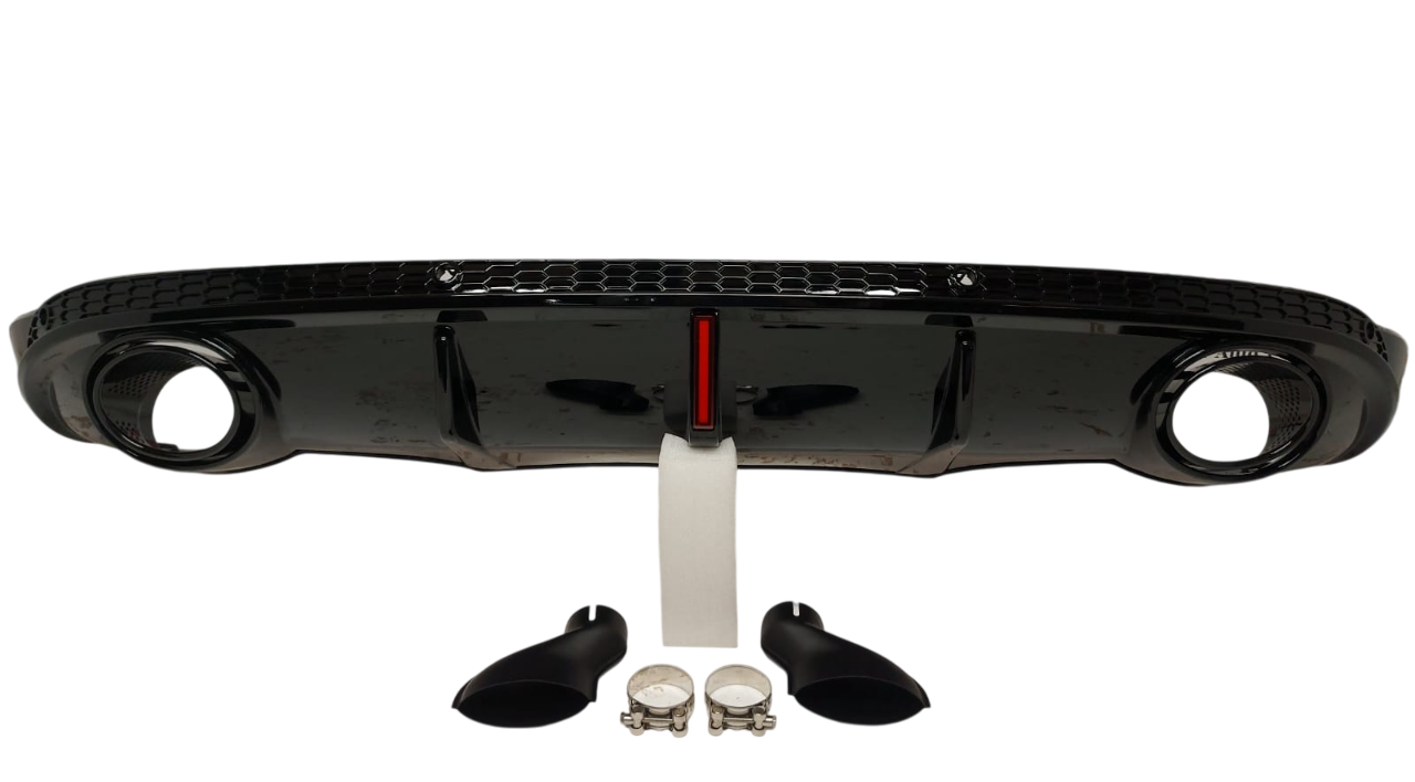 Audi Q5 8R 2008-2017 RSQ5 диффузор с фонарем и насадками