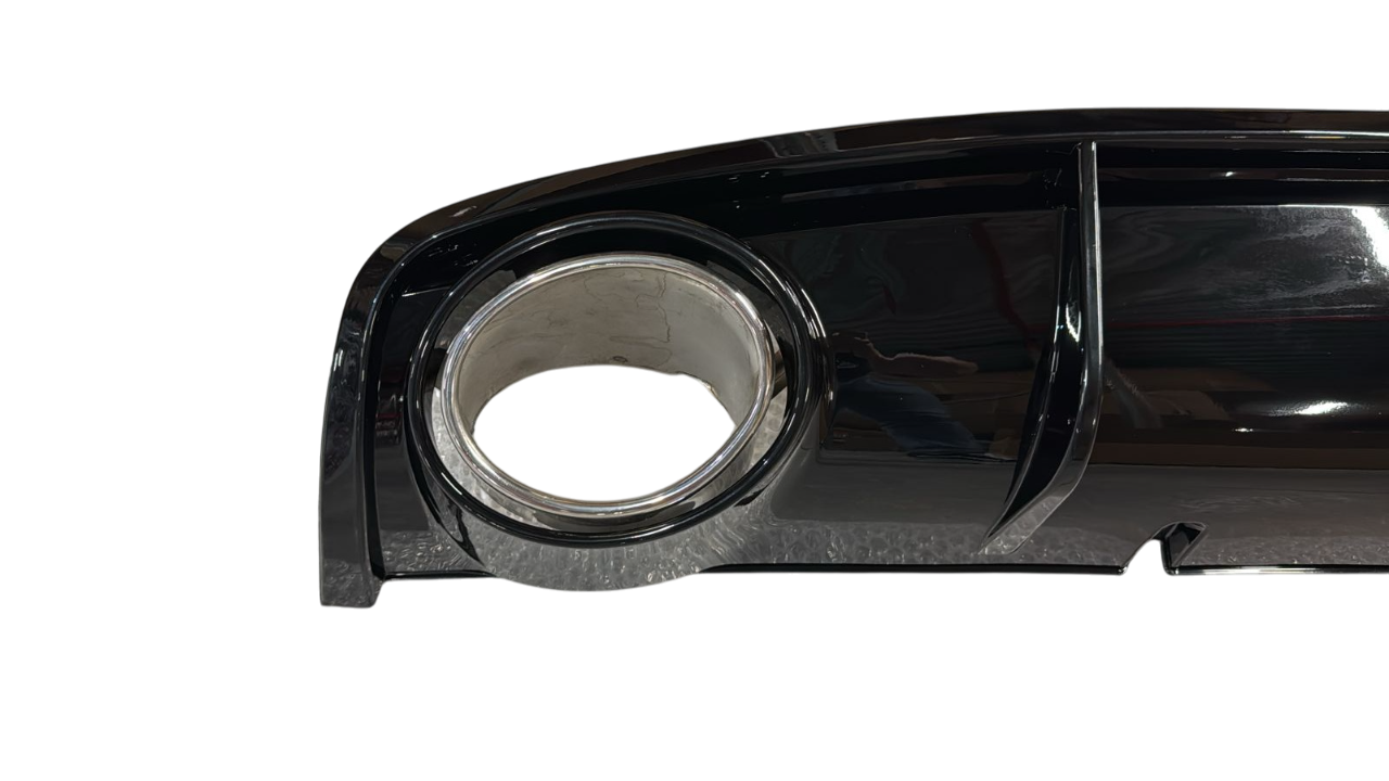 Audi A4 B8 рестайлинг RS4 диффузор с насадками