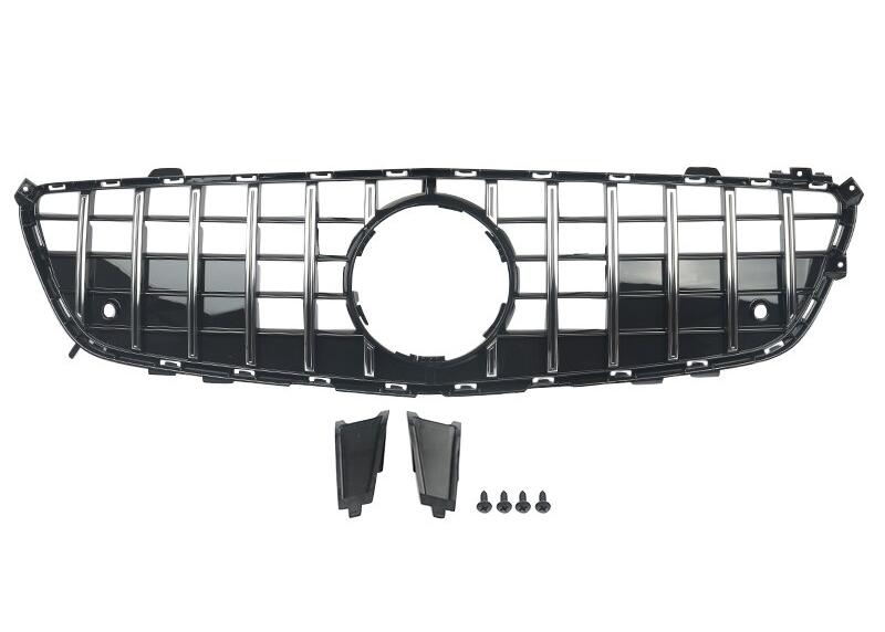 Mercedes R231 дорестайлинг решетка радиатора GT хром