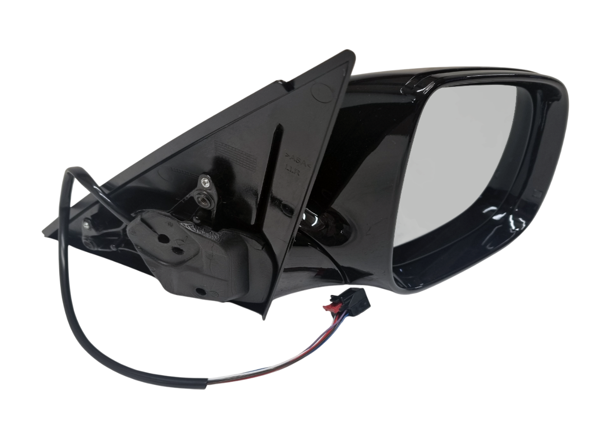 Audi Q5 2008-2016 правое зеркало 6 pin черное глянец ножка