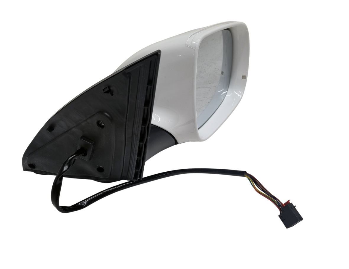 Audi Q7 4L 2005-2015 правое зеркало белое 9 pin