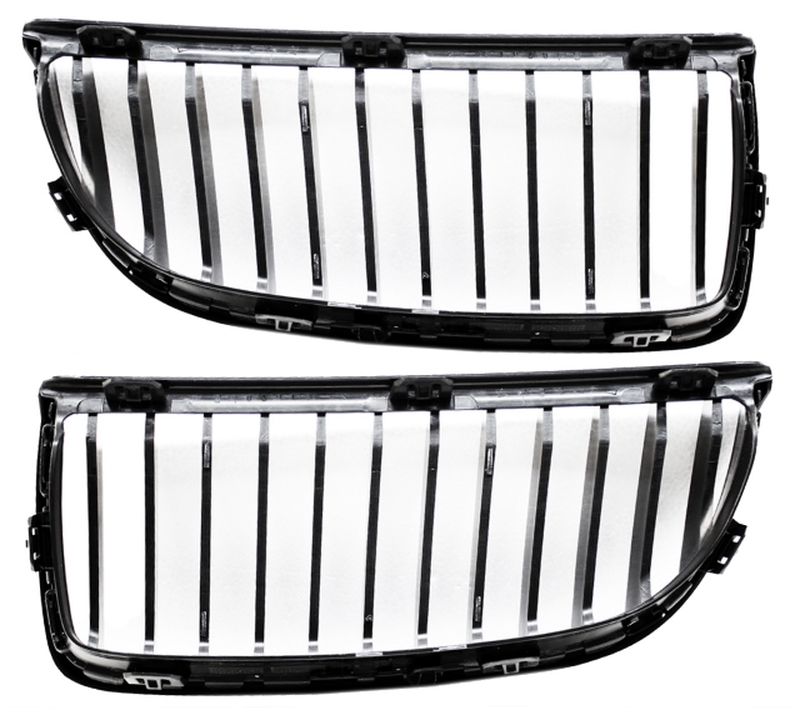 BMW E90 дорестайлинг решетки радиатора матовые