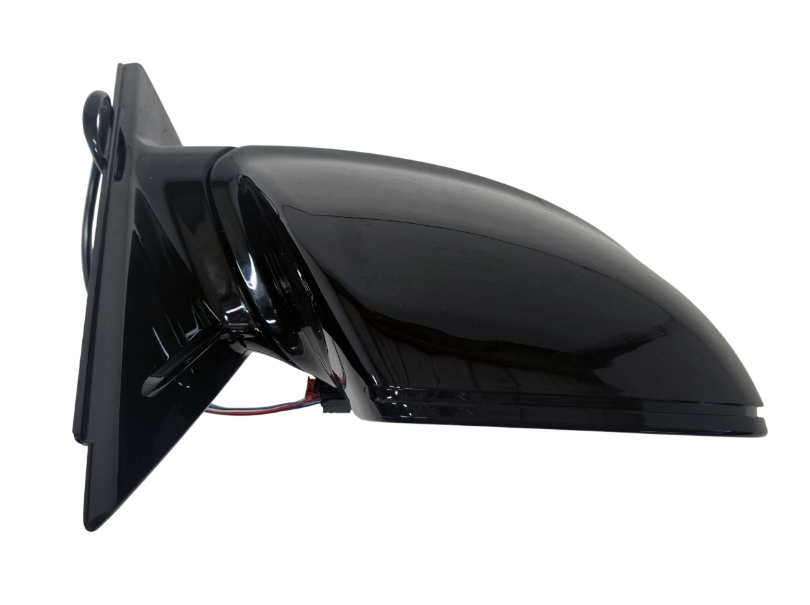 Audi Q5 2008-2016 правое зеркало 6 pin черное глянец ножка