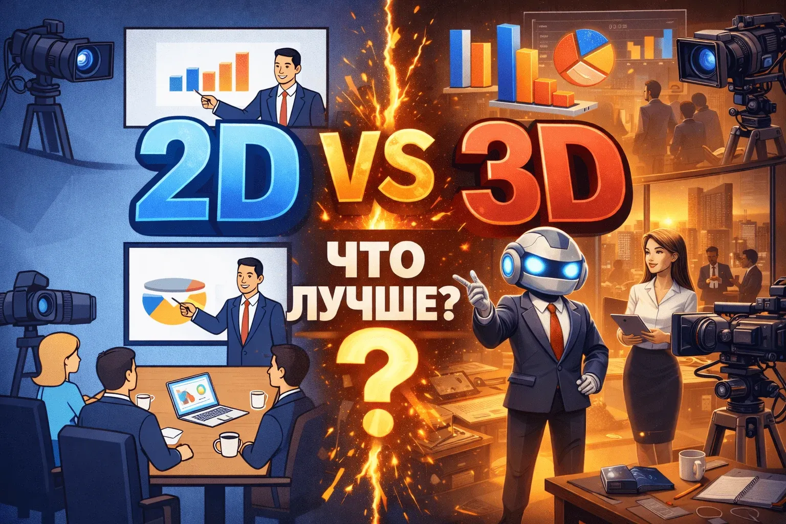 2D или 3D анимация в 2026-м: как выбрать оптимальный формат и не переплатить