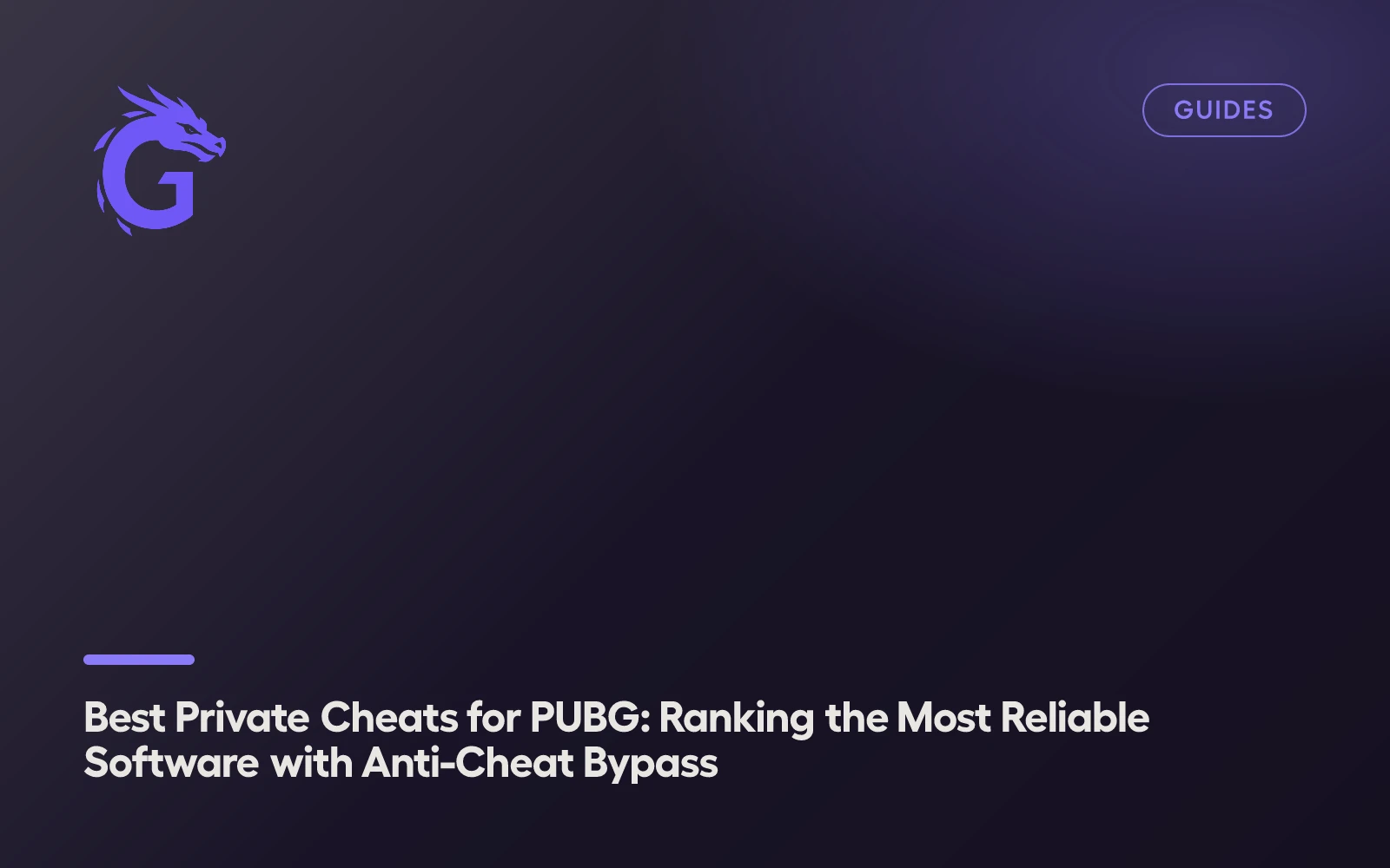 Best Private Cheats for PUBG: Ranking the Most Reliable Software with Anti-Cheat Bypass
