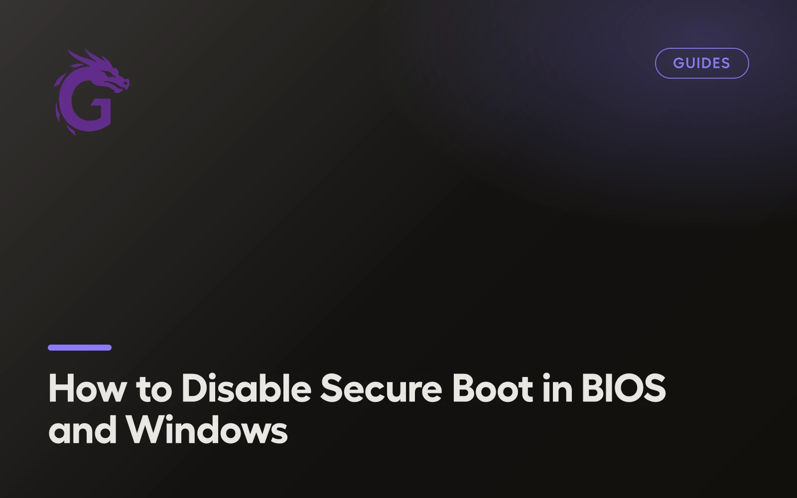 How to Disable Secure Boot in BIOS and Windows
